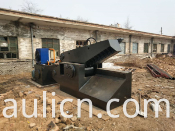 Q43-315 Awtomatikong Scrap Rebar Alligator Shearing Machine